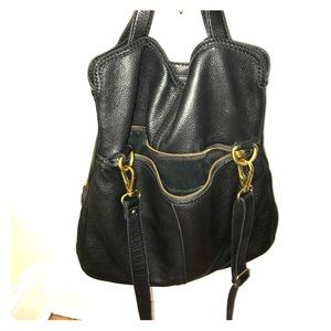 Fossil Bag | Fossil Black Leather Hobo Bag
